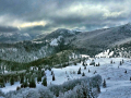 Pogled s planinarskog doma Zavižan, Sjeverni Velebit